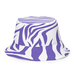 Lavender Stripes Make a Subtle Statement with our Zebra Lavender Bucket Hat, lioness-love