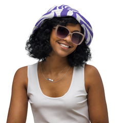 Lavender Stripes Make a Subtle Statement with our Zebra Lavender Bucket Hat, lioness-love