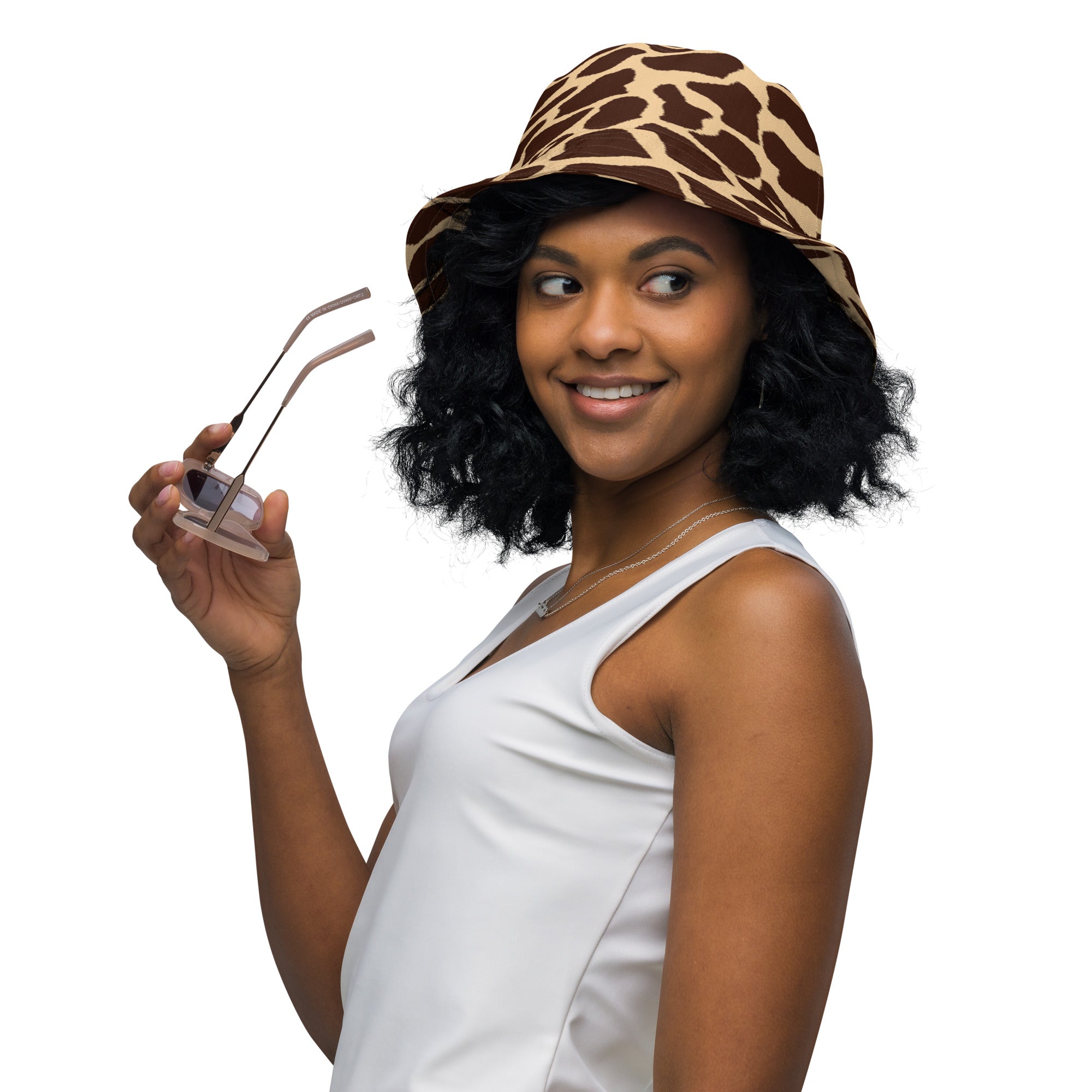 "Safari Chic: Stand Tall with Our Giraffe Bucket Hat", lioness-love