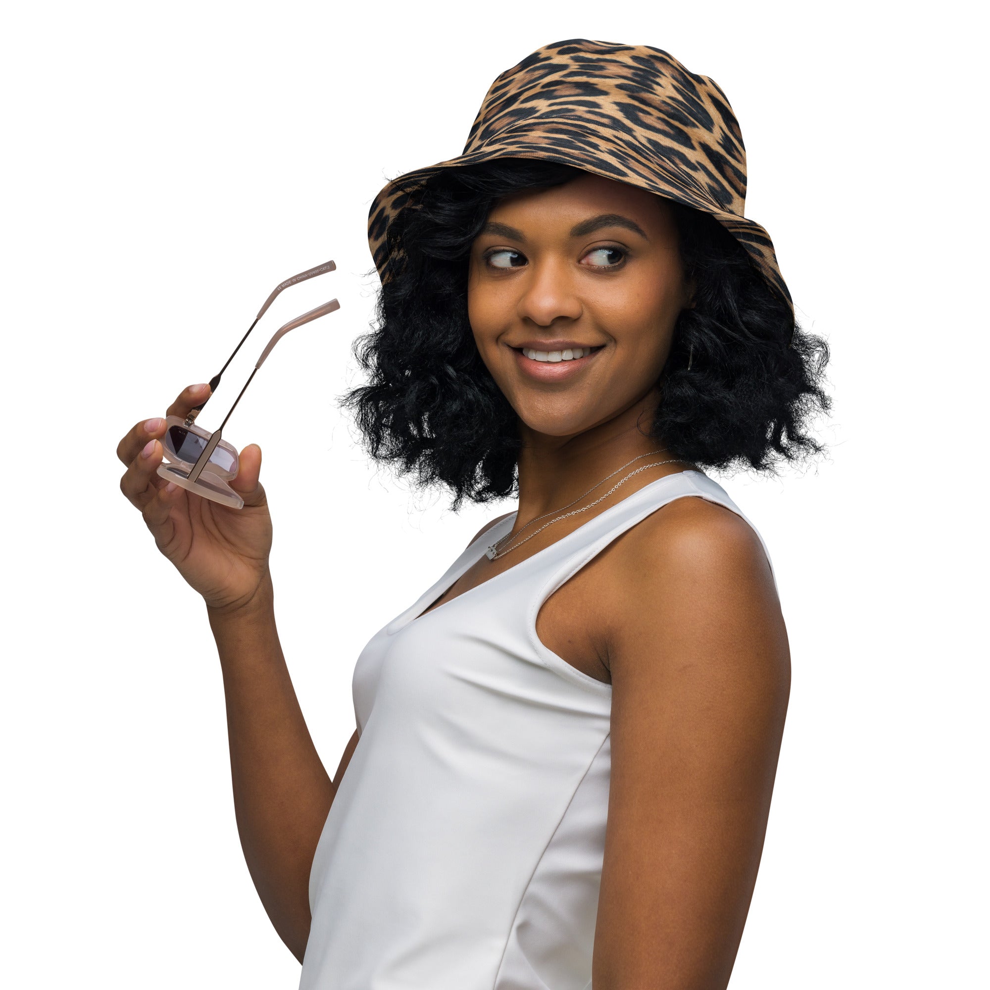 "Wild Chic: Embrace the Jungle with Our Leopard Print Bucket Hat", lioness-love