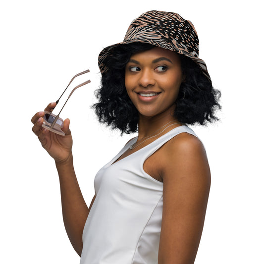 Roaring Style Wild Animal Print Bucket Hat, lioness-love
