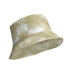 Golden Palms: Bucket Hat with a Touch of Luxury, lioness-love