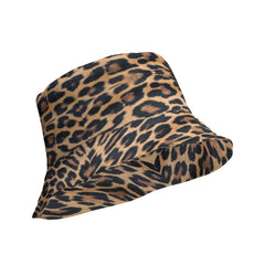 Wild Chic Leopard Print Bucket Hat, lioness-love