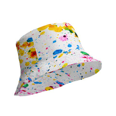 "Artistic Vibes: Make a Statement with Our Paint Splash Bucket Hat", lioness-love