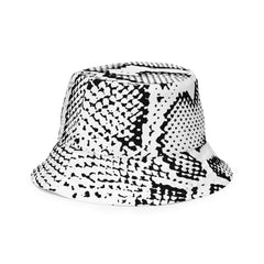 "Sleek Snakeskin Print Bucket Hat", lioness-love