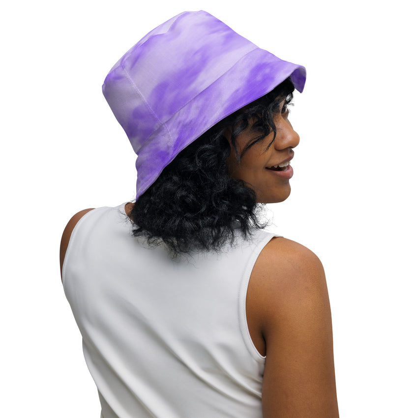 Purple Haze Tie-Dye Chic with Our Bucket Hat, lioness-love