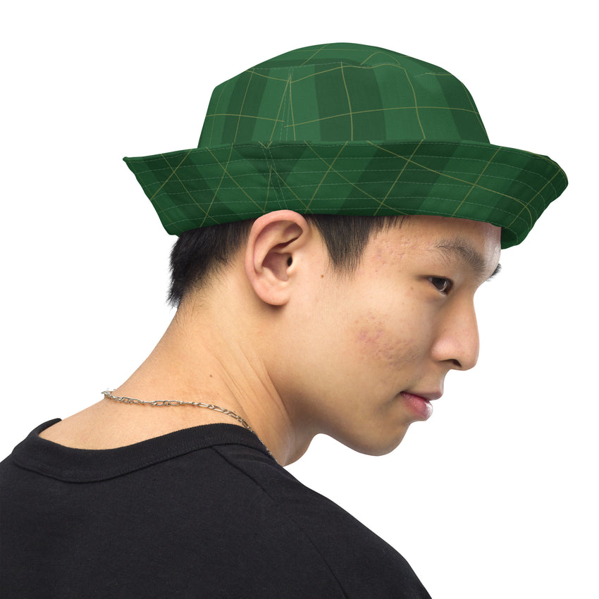 "Plaid Perfection: Elevate Your Style with Our Green Plaid Bucket Hat", lioness-love