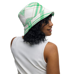 "Classic Cool: Elevate Your Look with Our Green and White Plaid Bucket Hat", lioness-love