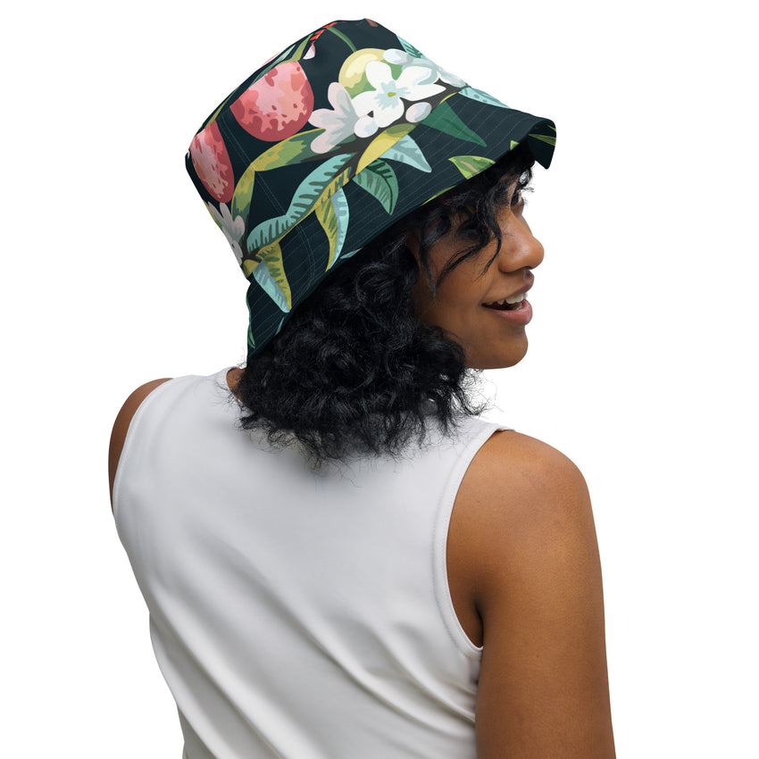 "Island Chic: Embrace Paradise with Our Tropical Paradise Bucket Hat", lioness-love