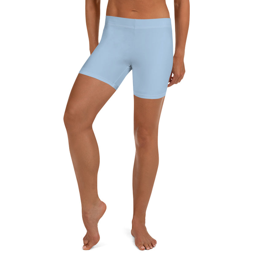 Women’s Mid-Rise Solid Shorts