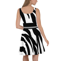 Chic Zebra Print Dress, lioness-love