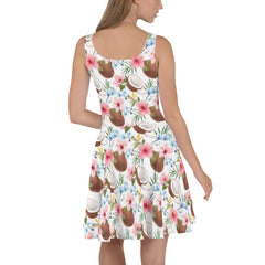 Coconut Summer Skater Dress, lioness-love