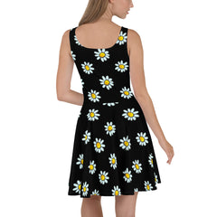 "Daisy Delight: Cute Women’s and Girls Skater Dress", lioness-love.com