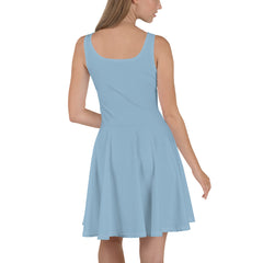 "Blue Sky Delight: Women’s and Girls Spring and Summer Skater Dress" lioness-love