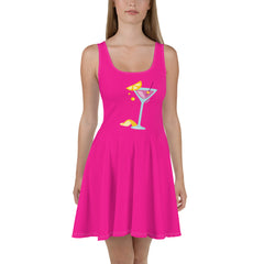 Girls Just Want to Have Fun Cocktail Skater Dress, lioness-love