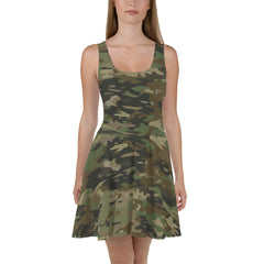 Camouflage Skater Dress, lioness-love