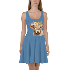 Sweet Cow Skater Dress, lioness-love