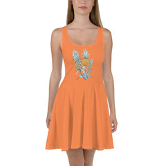 Pineapple Summer Skater Dress, lioness-love