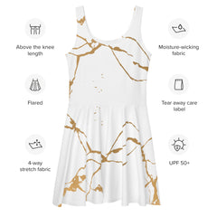 Comfort and Style Fashion Skater Dress, lioness-love
