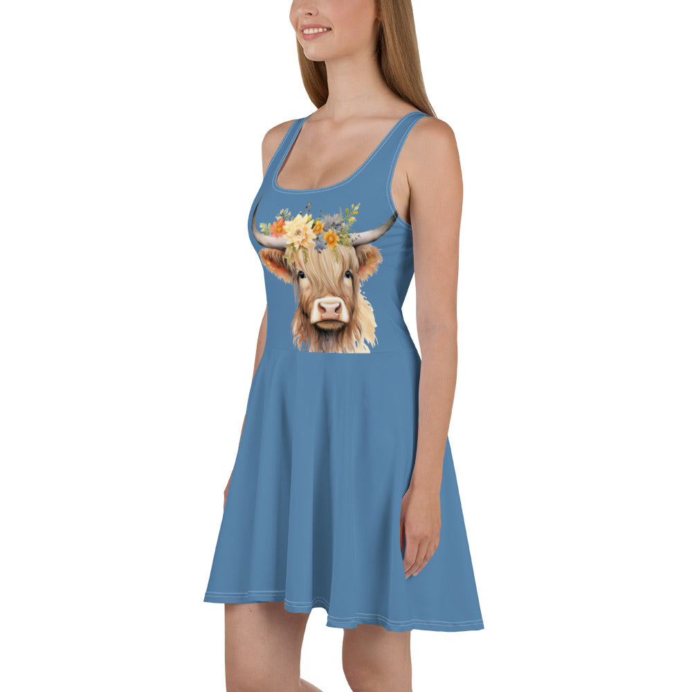 Sweet Cow Skater Dress, lioness-love