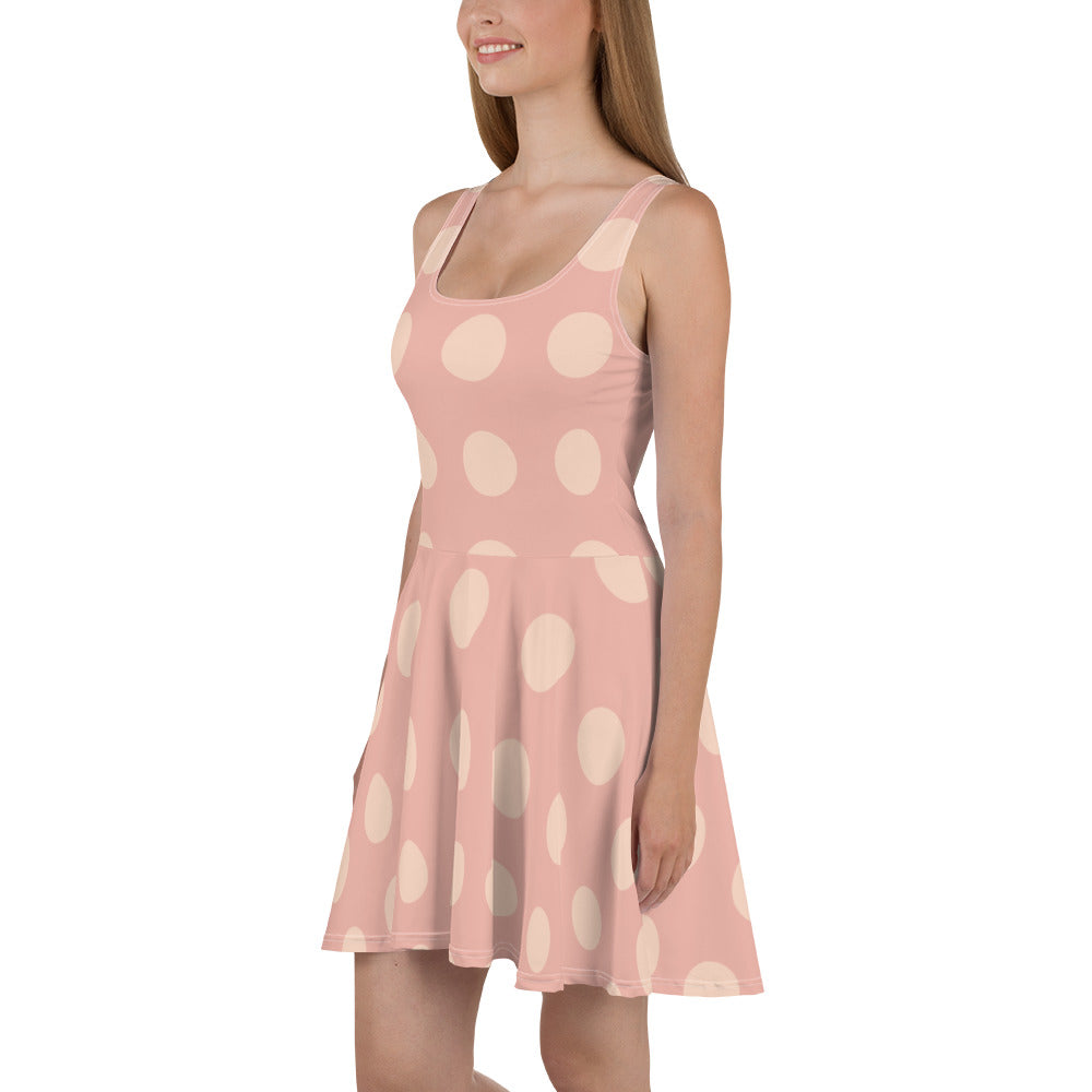 "Blushing Dots: The Cute Polka Dot Skater Dress", lioness-love