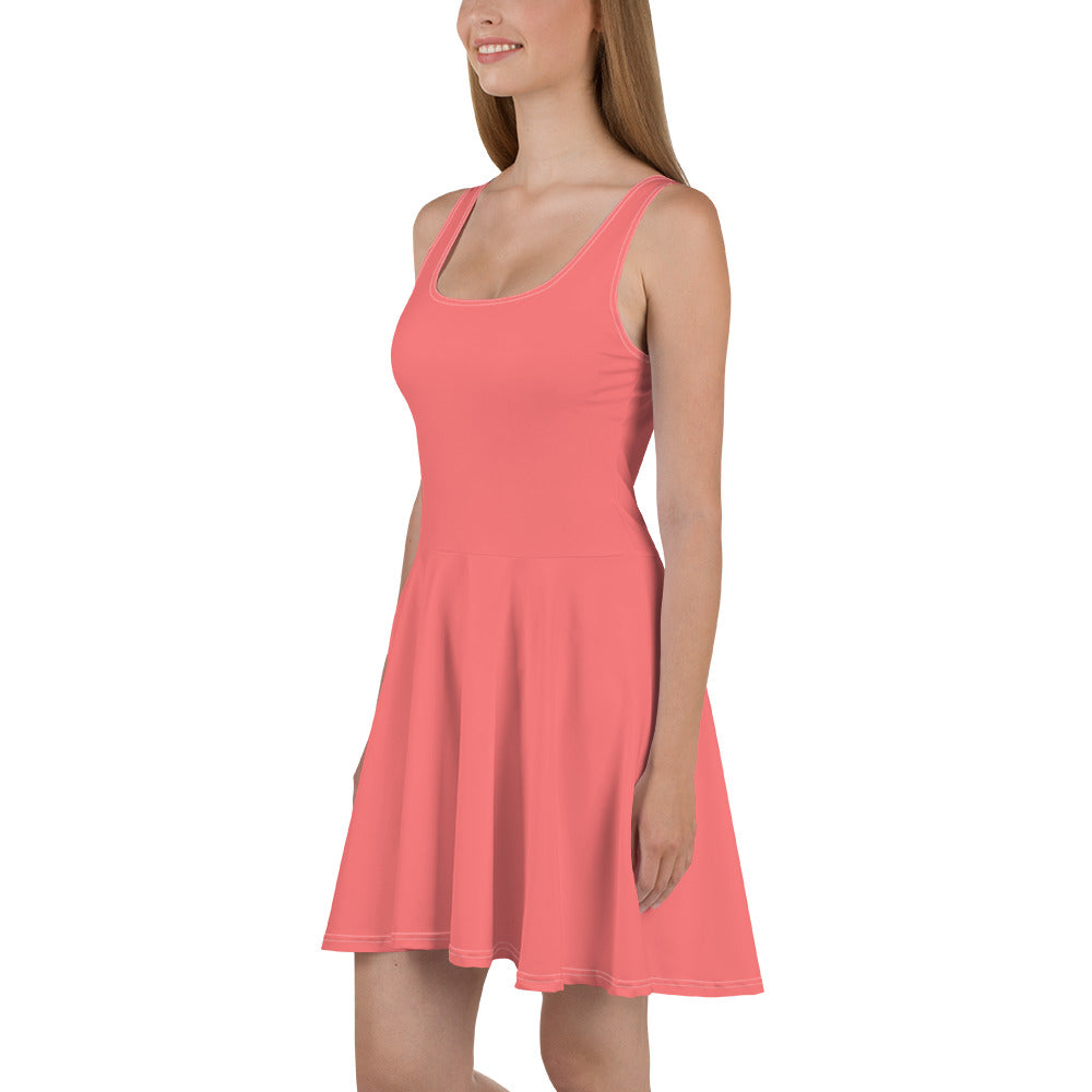 Coral Women’s and Girls Skater Dress, lioness-love