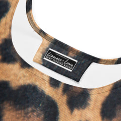 Leopard Design Skater Dress, lioness-love
