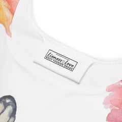 "Blossom Delight: Botanical Garden Skater Dress - A Spring and Summer Floral Comfort" lioness-love