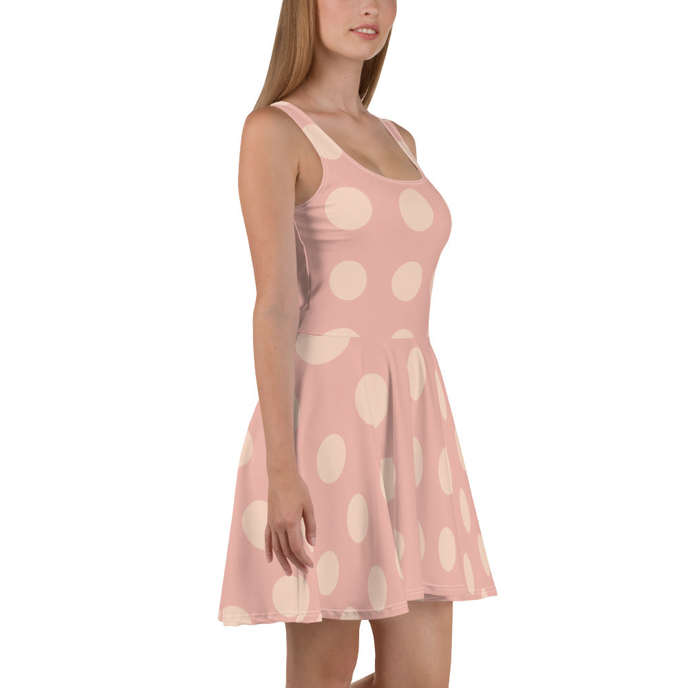 "Blushing Dots: The Cute Polka Dot Skater Dress", lioness-love