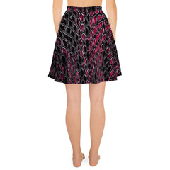 Geometric shapes print skirt for woman