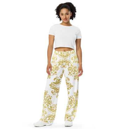 Unisex wide-leg pants