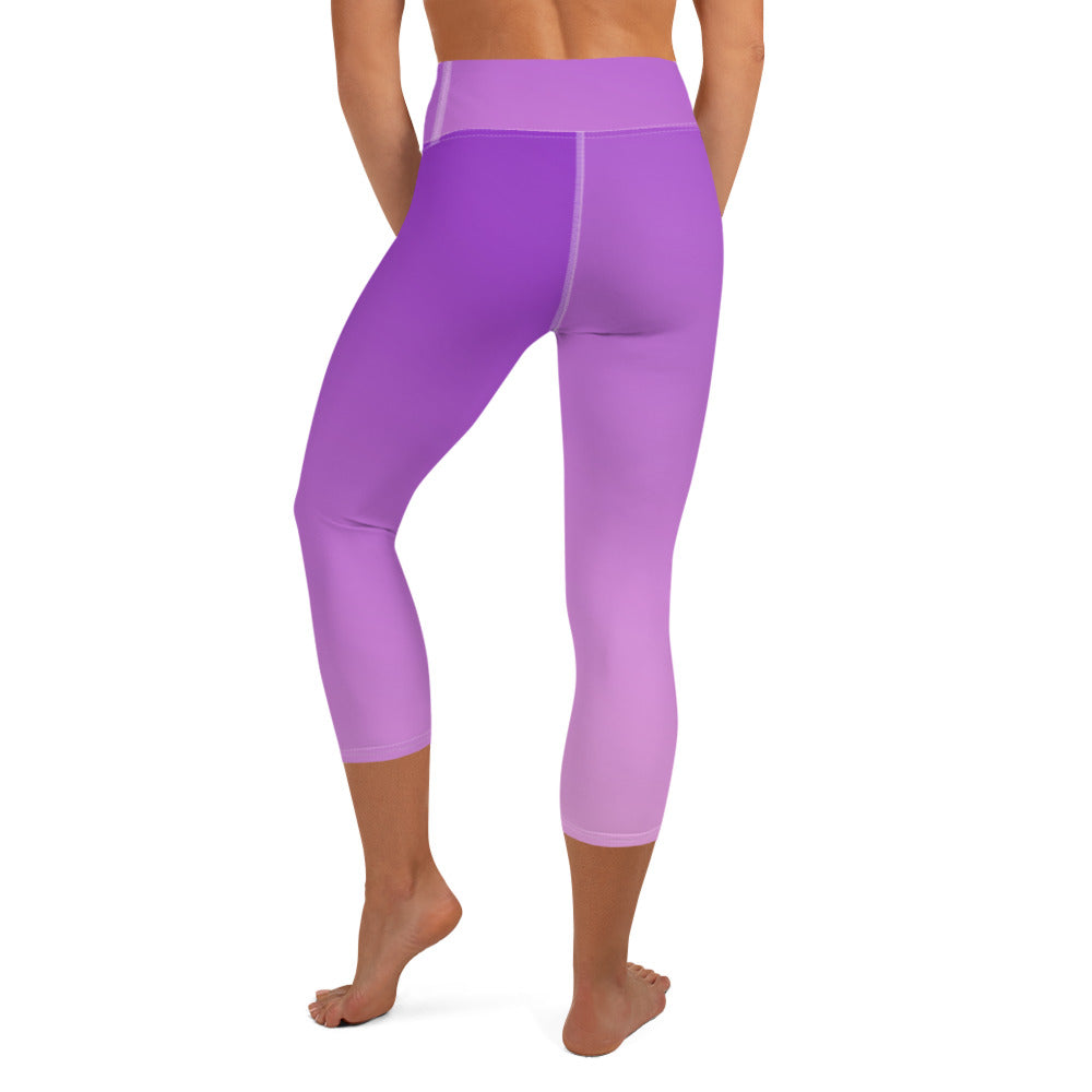 Purple Pleasure Yoga Capri Leggings | Fitness Leggings, lioness-love