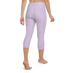 Yoga Capri Lavender Leggings, lioness-love