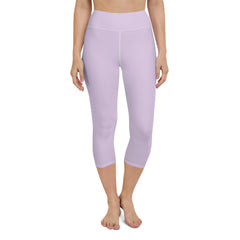 Yoga Capri Lavender Leggings, lioness-love