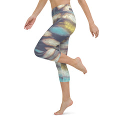 Tie Dye Yoga Capri Leggings | Fitness Capri Leggings, lioness-love