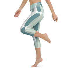 Fashion Design Yoga Capri Leggings | Capri Fitness Leggings lioness-love