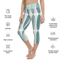 Fashion Design Yoga Capri Leggings | Capri Fitness Leggings lioness-love