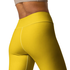 Yoga Yellow Leggings, lioness-love