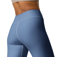 Solid Yoga Leggings Blue Steel, lioness-love