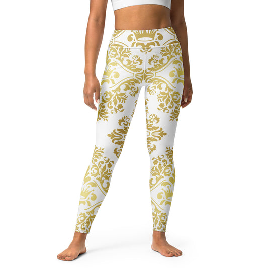 Gold Royalty Leggings, lioness-love