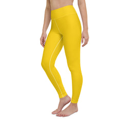 Yoga Yellow Leggings, lioness-love