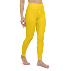 Yoga Yellow Leggings, lioness-love