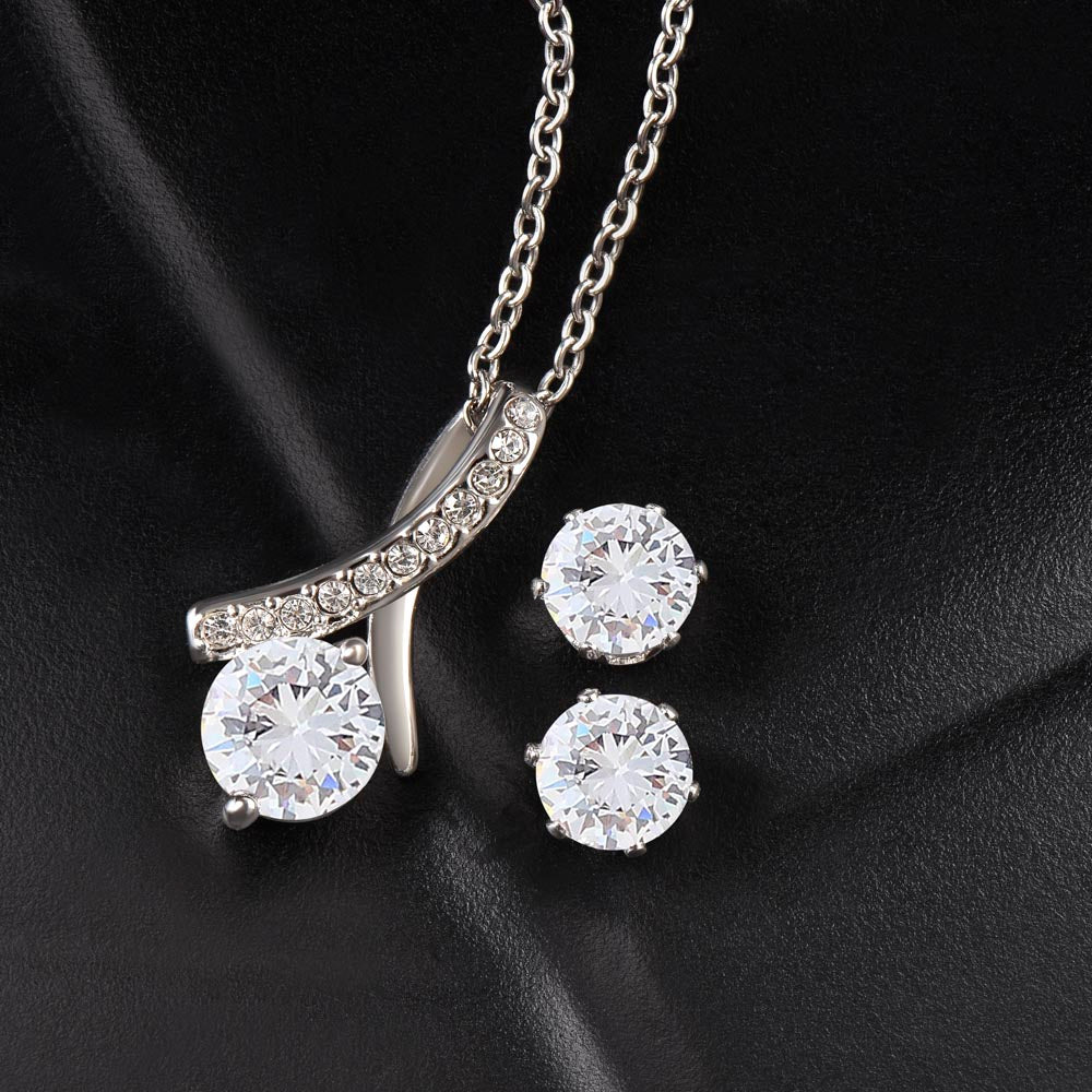 Necklace and Cubic Zirconia Alluring Gift Set for the love in your life