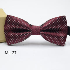 Men's Formal Suit British Korean Style Bow Tie 10