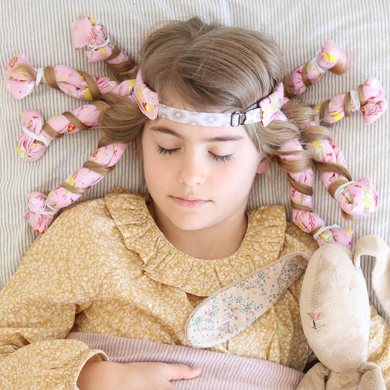 Sleeping Headband Heatless Hair Curler lioness-love