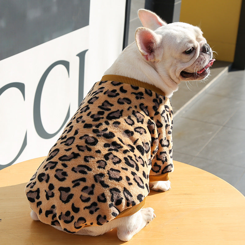 Pet Clothes Autumn And Winter Warm Dog Pajamas & Cat Pajamas Pet Jacket