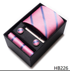 Formal Jacquard Yarn-dyed Business Professional Tie 14