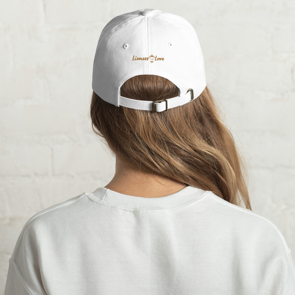 Queen Bee embroidered dad hat