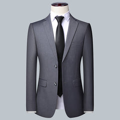 Casual Men's Suit Set Slim Fit Formal Groom Wedding Dress 7