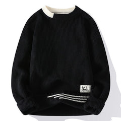 Autumn And Winter New Sweater Men's Simple Casual Round Neck